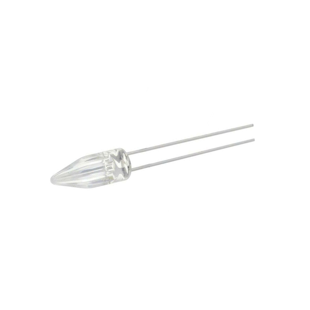 OPTOSUPPLY LED; blue; 5mm; 1120÷2180mcd; 100°