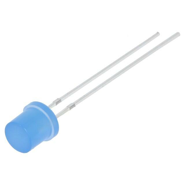 OPTOSUPPLY LED; blue; 5mm; 150mcd; 140°