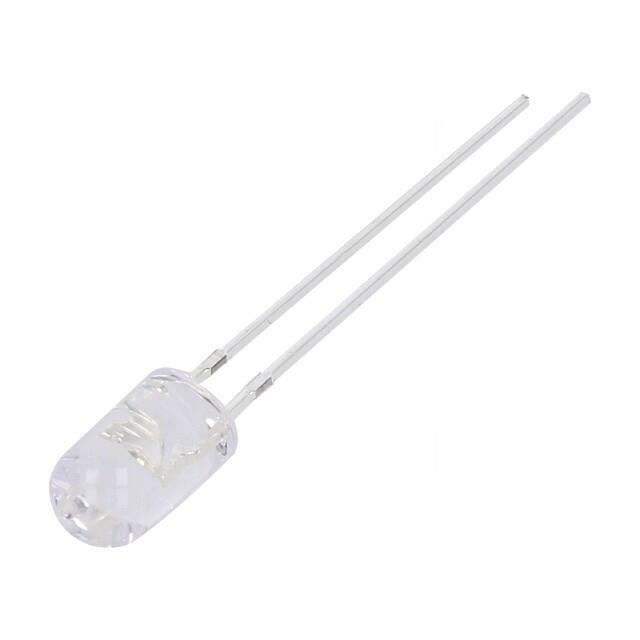 OPTOSUPPLY LED; blue; 5mm; 4200÷5800mcd; 30°