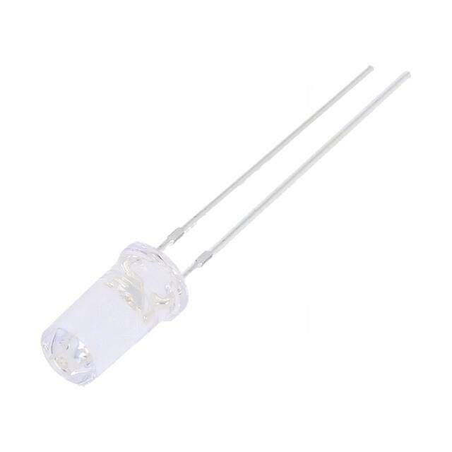 OPTOSUPPLY LED; blue; 5mm; 500÷750mcd; 50°