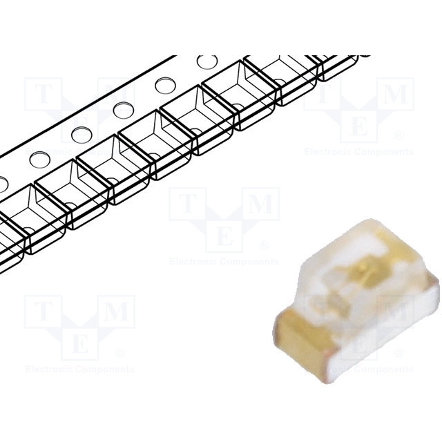 KINGBRIGHT ELECTRONIC LED; blue; SMD; 0603