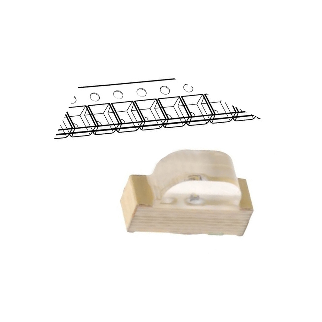KINGBRIGHT ELECTRONIC LED; blue; SMD; 1104