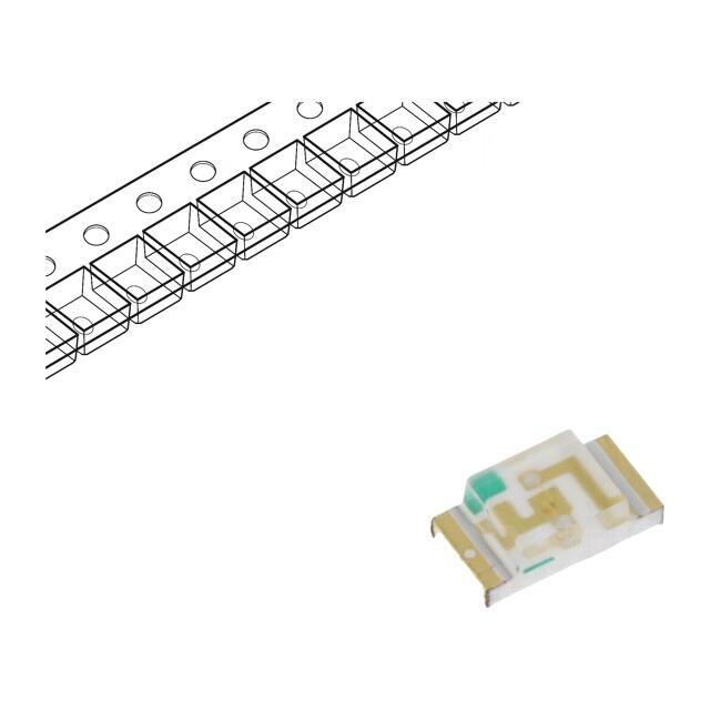 KINGBRIGHT ELECTRONIC LED; blue; SMD; 1206