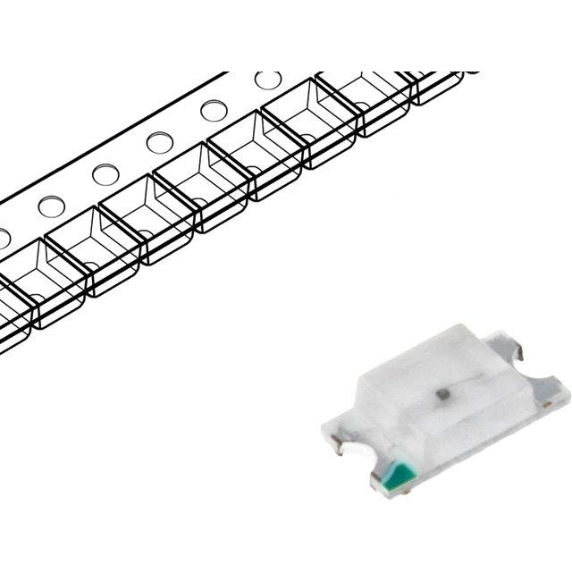 OPTOSUPPLY LED; blue; SMD; 1206; 80÷100mcd