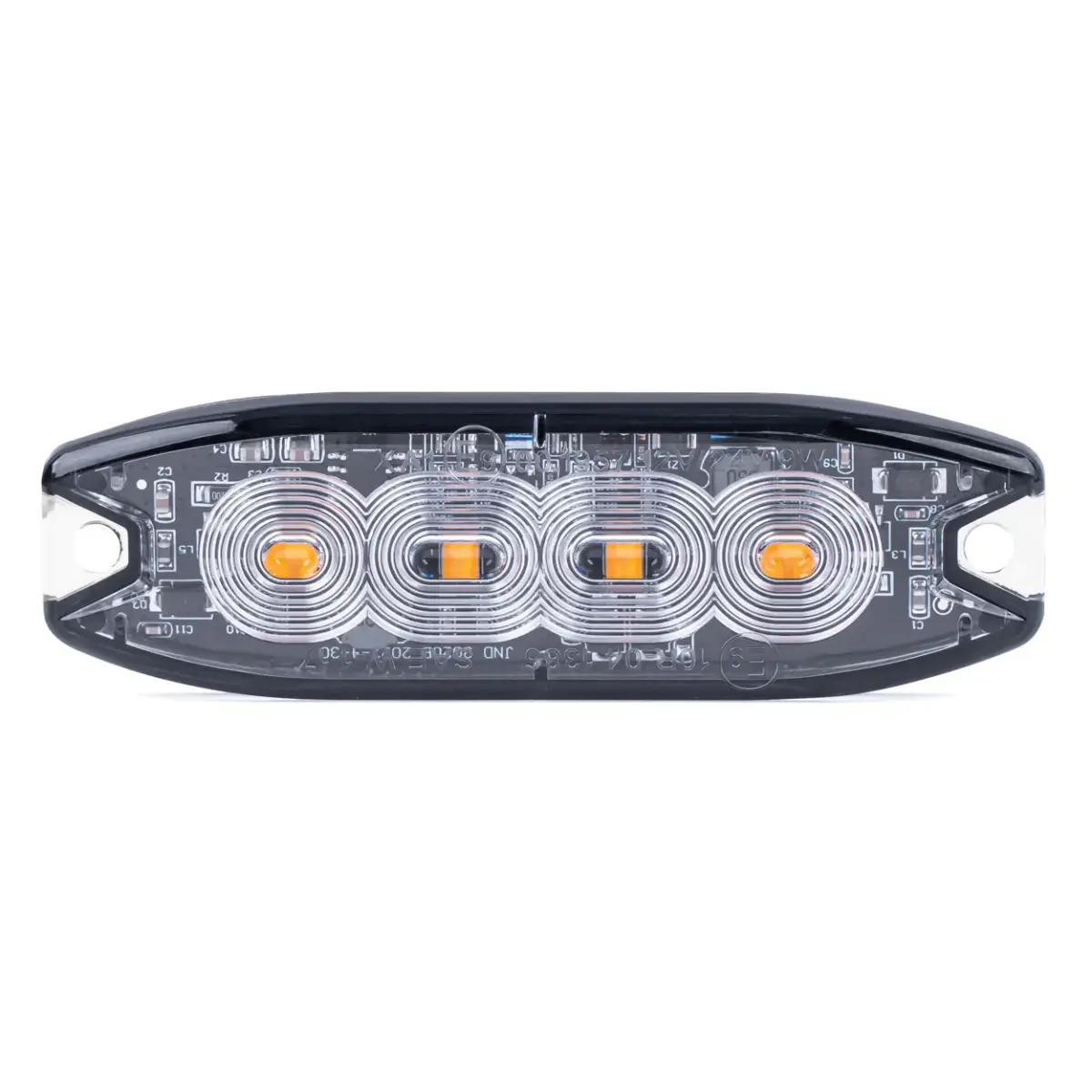 AMIO Slim Amber Grill Mount bākuguns4x3W