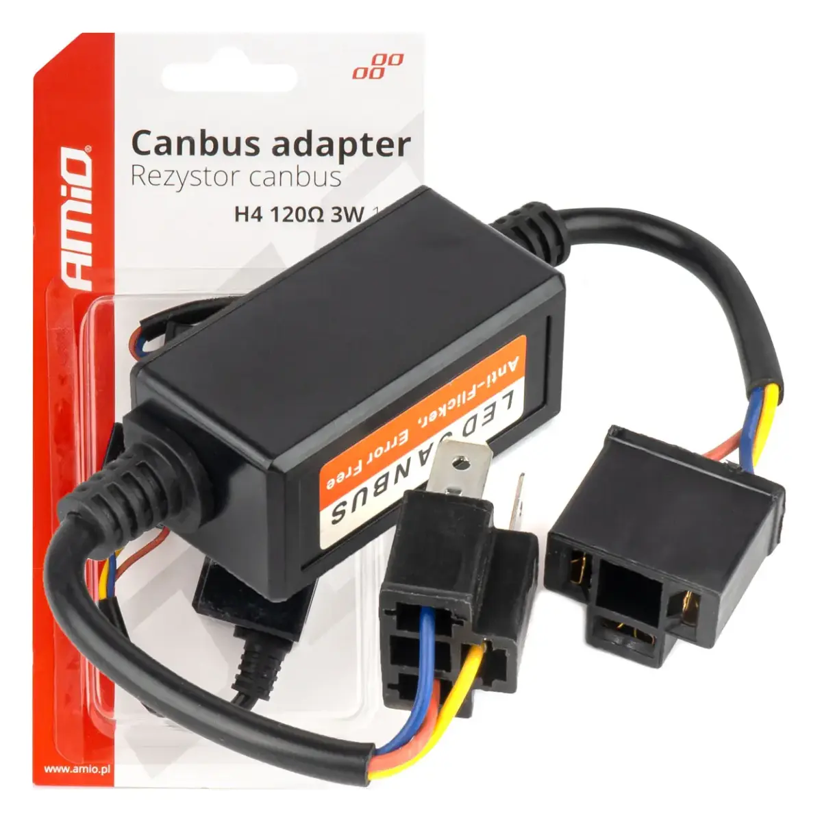 LED CANBUS rezistors 3W 120Ω H4