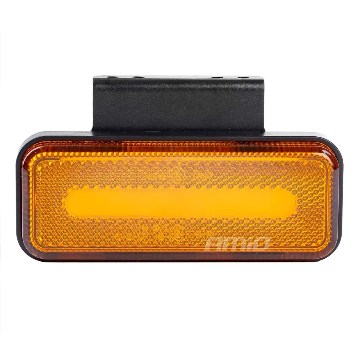 LED gabarītlukturis AMiO OM-02-O, taisnstūra, oranžs