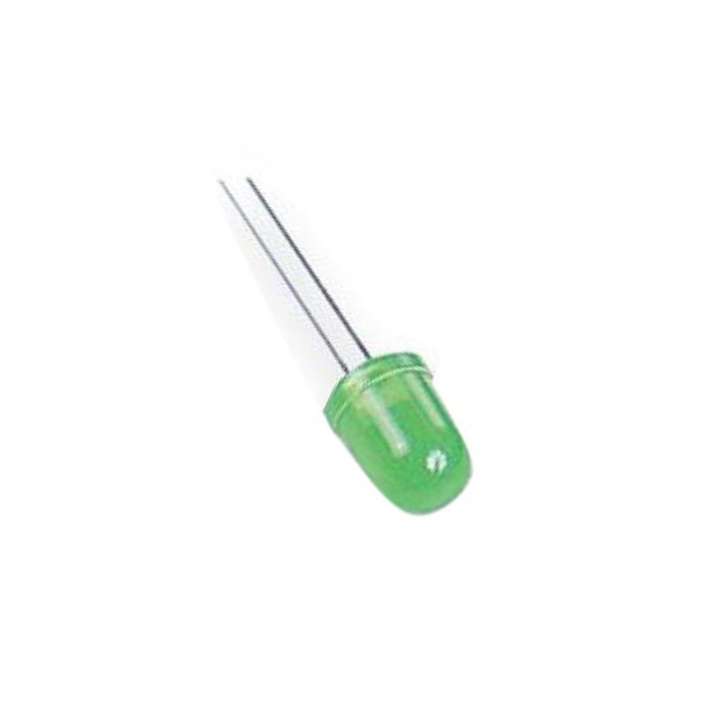 KINGBRIGHT ELECTRONIC LED; green; 10mm; 20÷70mcd