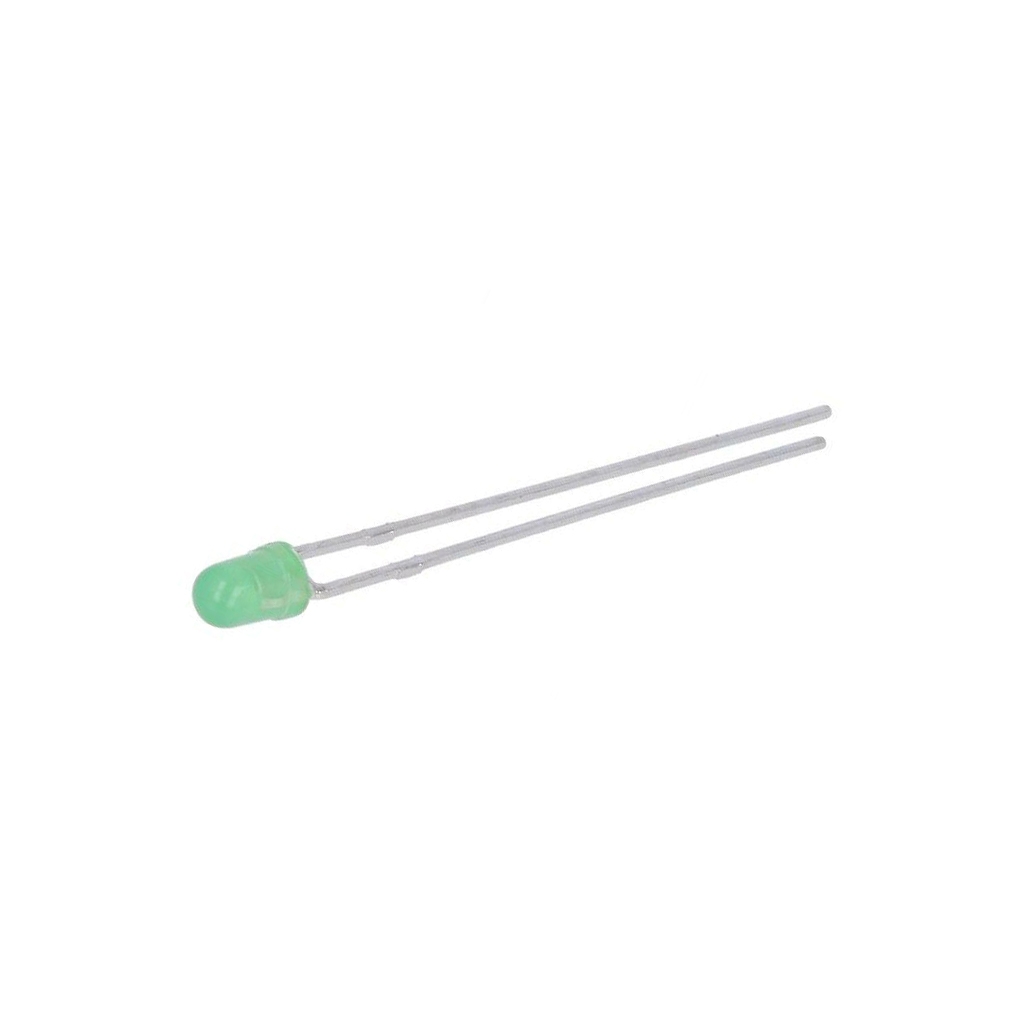 KINGBRIGHT ELECTRONIC LED; green; 2.9mm