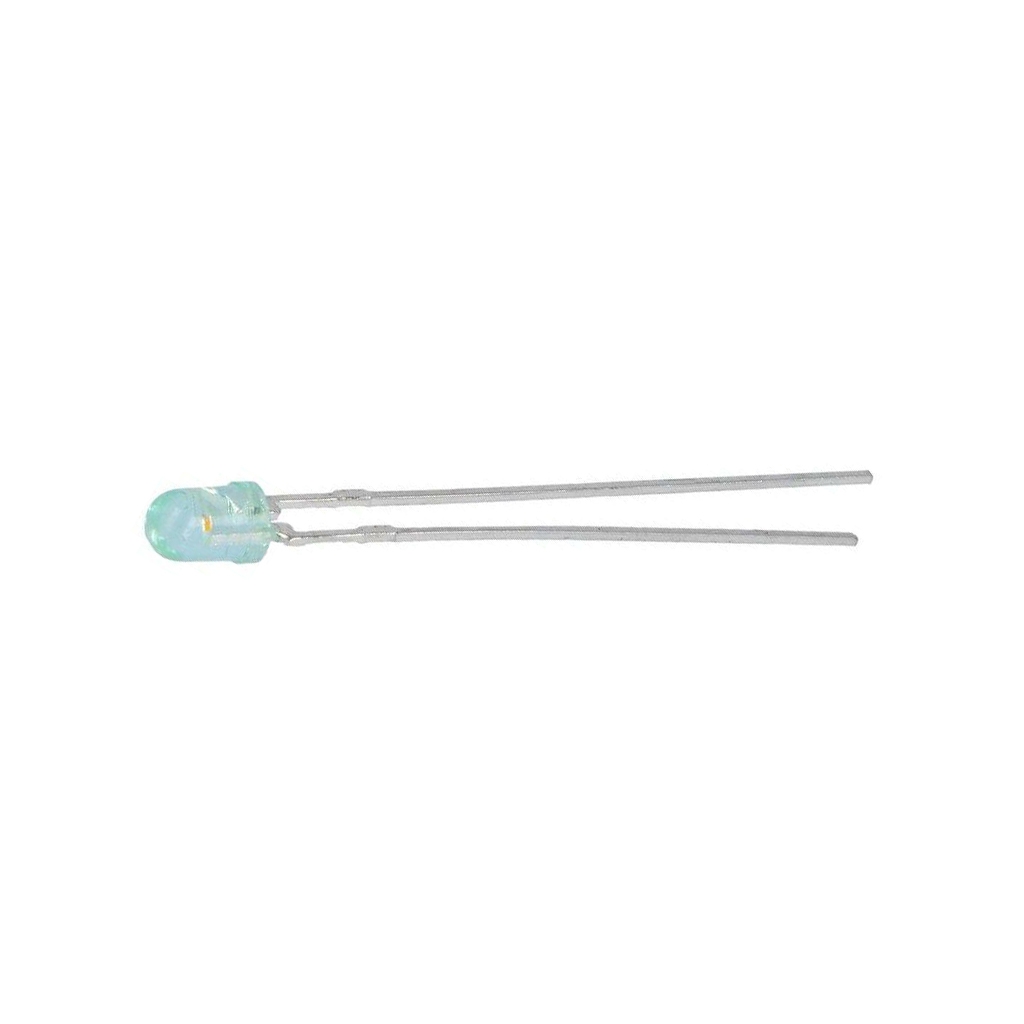 BROADCOM (AVAGO) LED; green; 3mm; 27