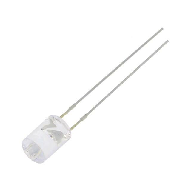 OPTOSUPPLY LED; green; 5mm; 750÷1120mcd; 100°