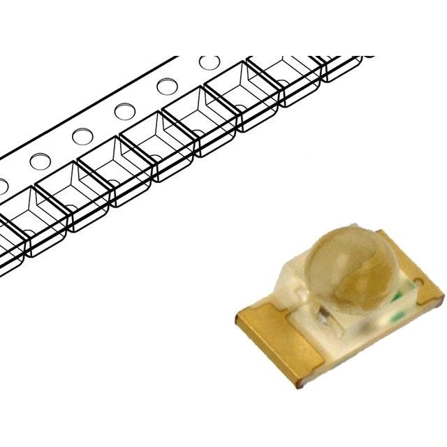 KINGBRIGHT ELECTRONIC LED; green; SMD; 1206