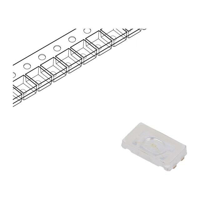 OPTOSUPPLY LED; green; SMD; 25÷35lm; 2