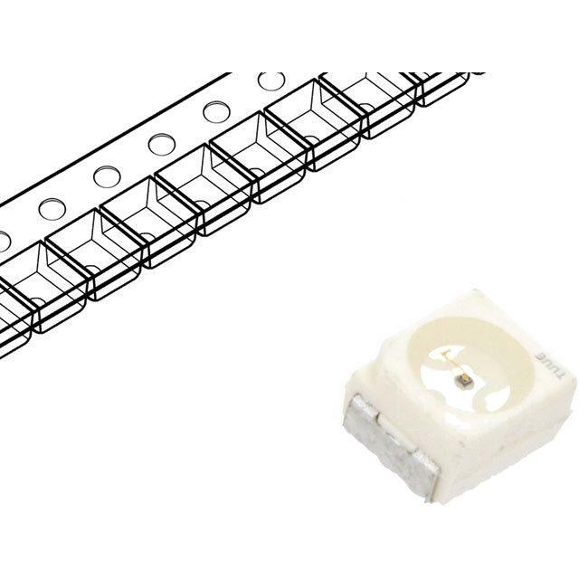 Ams OSRAM LED; green; SMD; 45÷112mcd