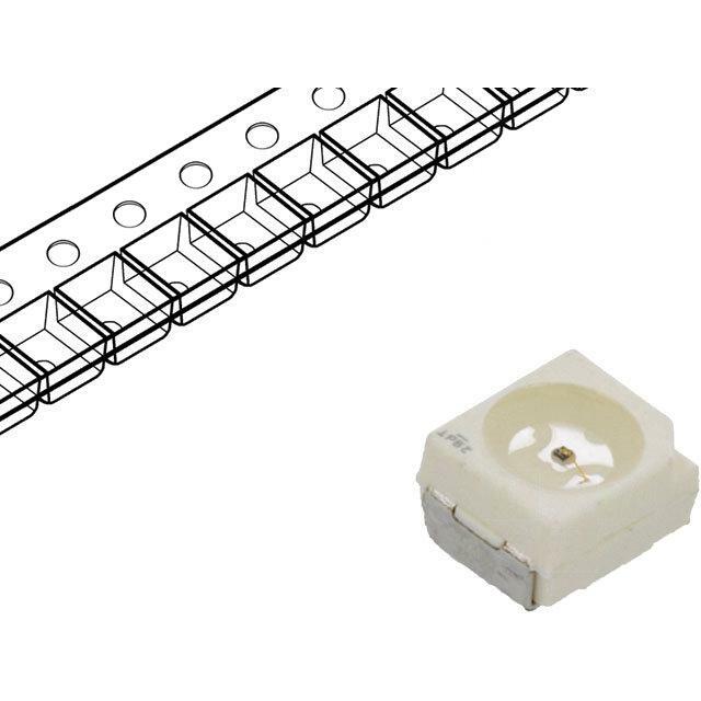 Ams OSRAM LED; green; SMD; 56÷140mcd