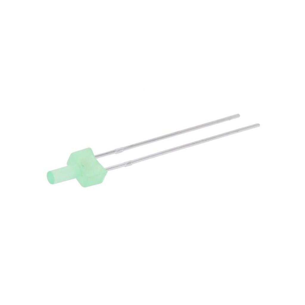 LUCKY LIGHT LED; green-yellow; 2mm; 9÷20mcd