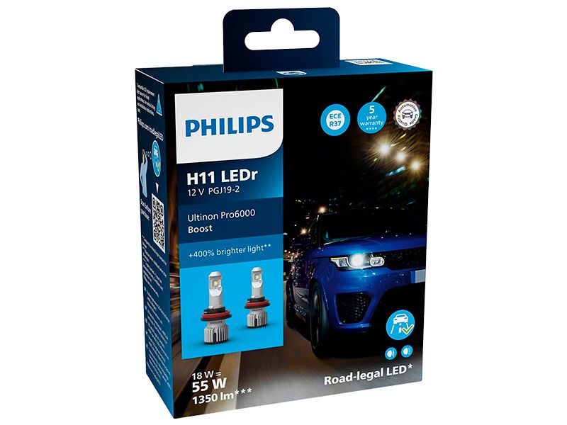 LED H11 PHILIPS Spuldzes komplekts |
