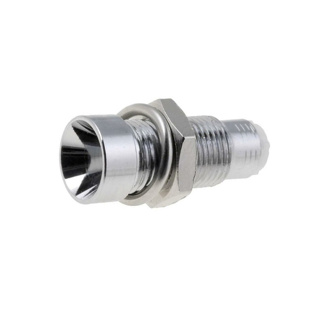 SIGNAL-CONSTRUCT LED holder; 3mm; chromium; metal