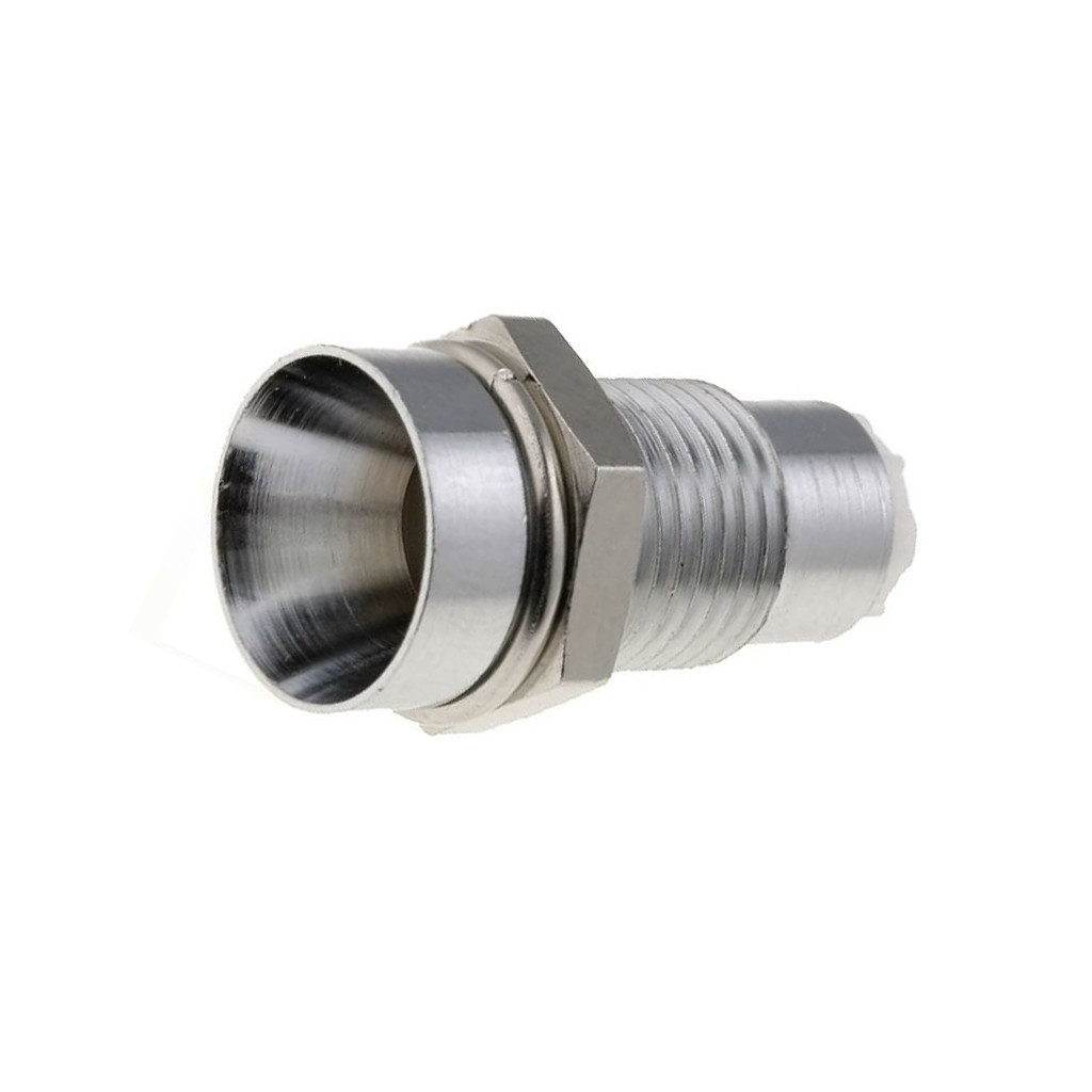 SIGNAL-CONSTRUCT LED holder; 5mm; chromium; metal