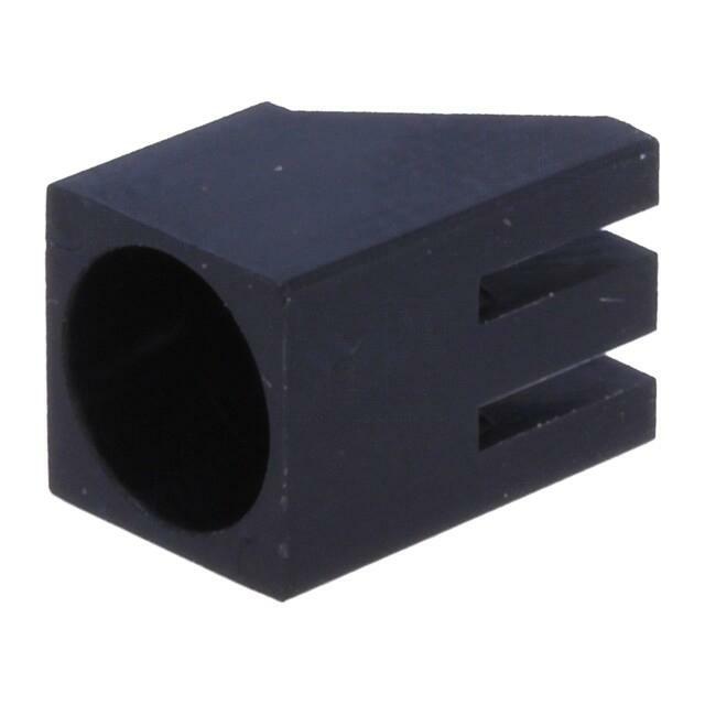 FIX&FASTEN LED housing; 5mm; polyamide; angular