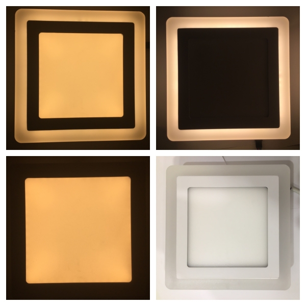 VISIONAL LED iebūvējams panelis 12W+4W, 3200K
