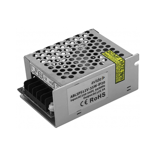 AVIDE LED Impulsu barošanas bloks 12V