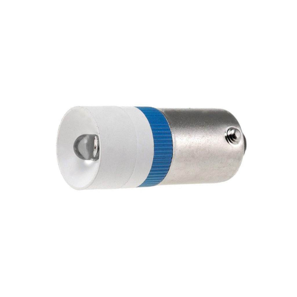 SIGNAL-CONSTRUCT LED lamp; BA9S; blue; 230VAC