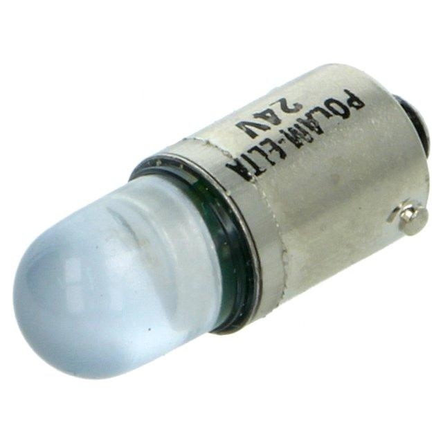 POLAM-ELTA LED lamp; BA9S; blue; 24VDC