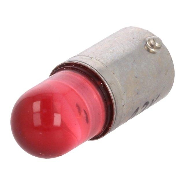 POLAM-ELTA LED lamp; BA9S; red; 12VDC