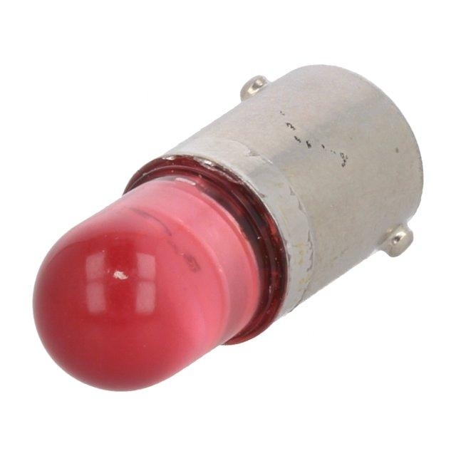 POLAM-ELTA LED lamp; BA9S; red; 220VDC