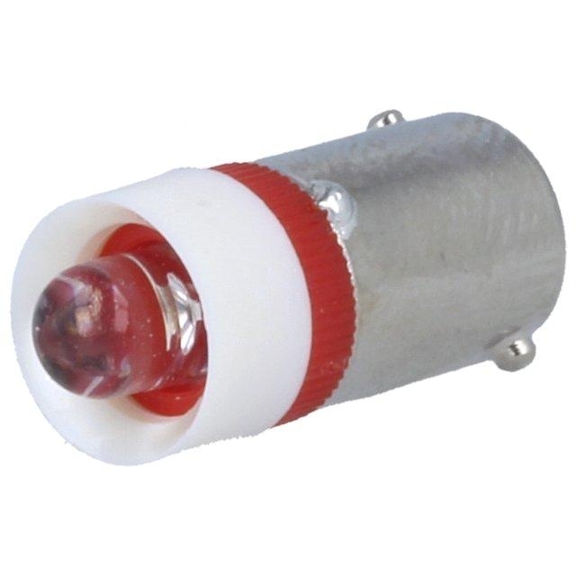 BRIGHTMASTER LED lamp; BA9S; red; 24VDC