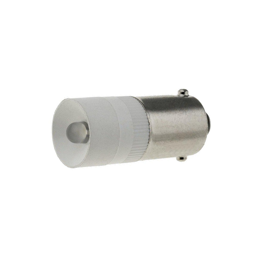 SIGNAL-CONSTRUCT LED lamp; BA9S; white; 130VAC