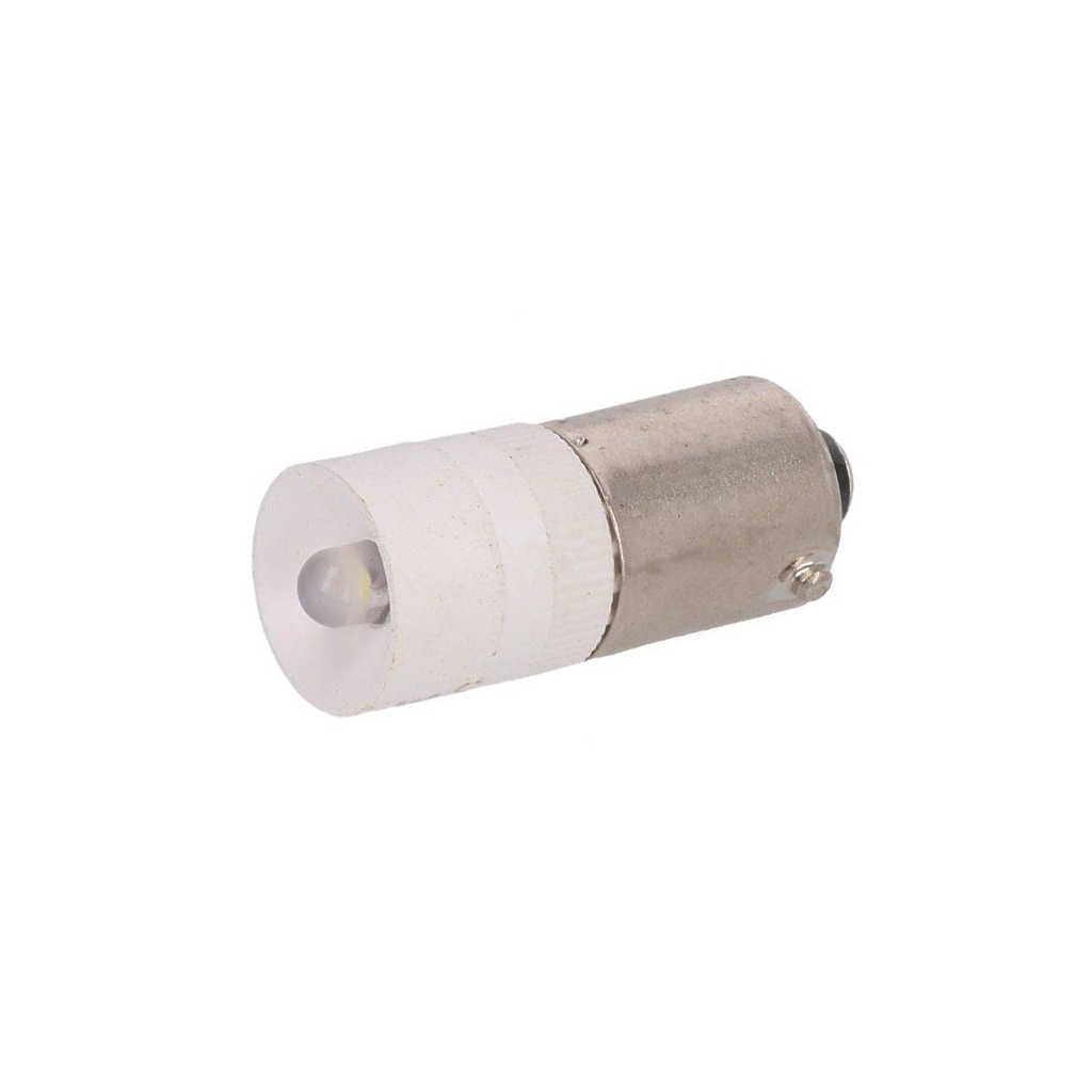 SIGNAL-CONSTRUCT LED lamp; BA9S; white; 230VAC