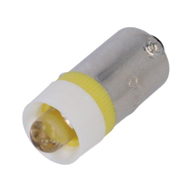 BRIGHTMASTER LED lamp; BA9S; yellow; 24VDC