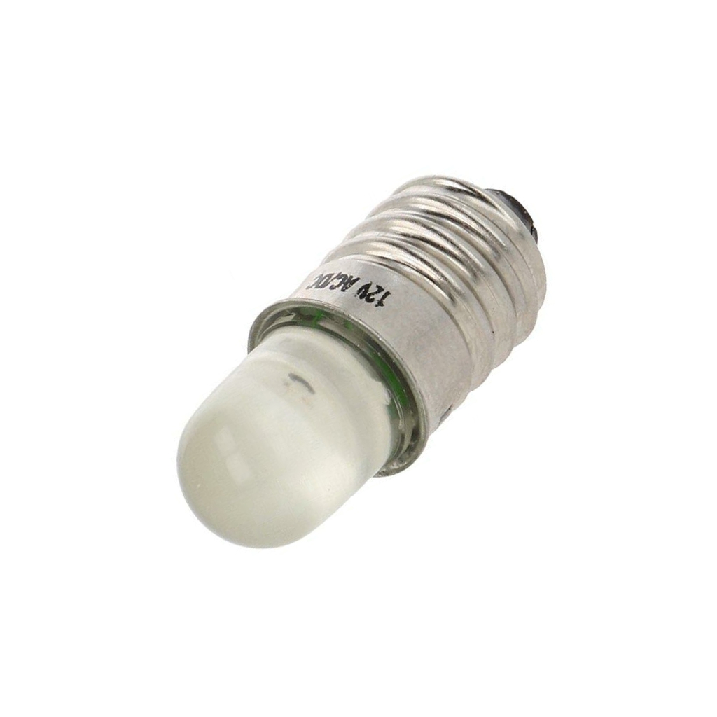 POLAM-ELTA LED lamp; E10; yellow; 12VDC