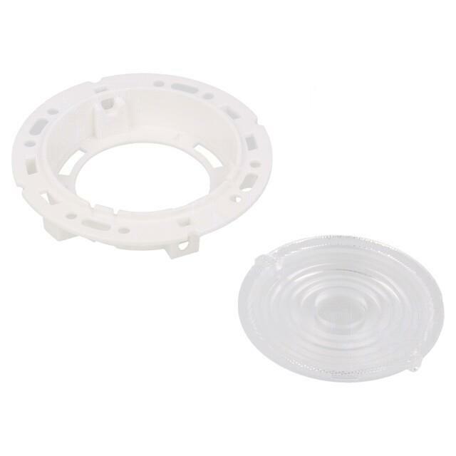 LEDIL LED lens; round; plexiglass PMMA