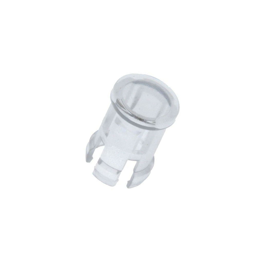 FIX&FASTEN LED lens; round; polycarbonate; transparent