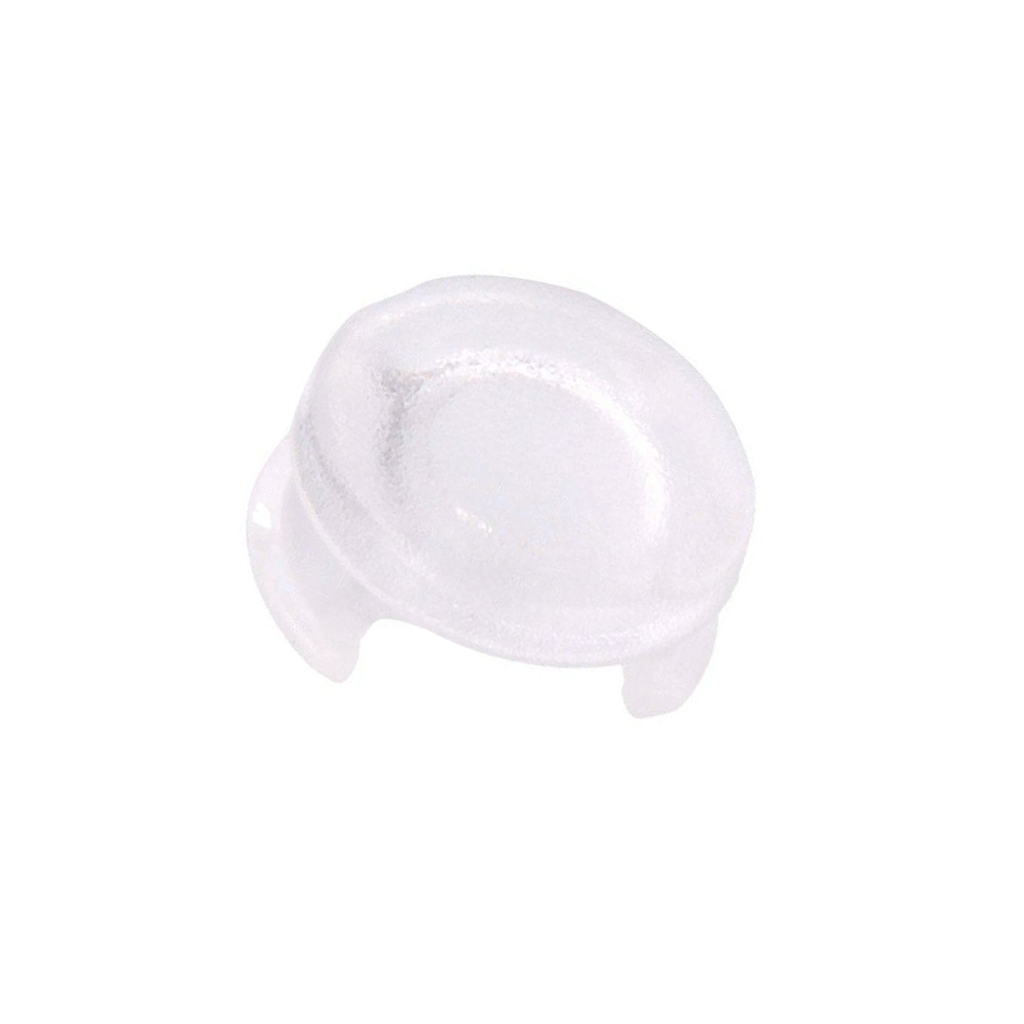 FIX&FASTEN LED lens; round; polycarbonate; transparent
