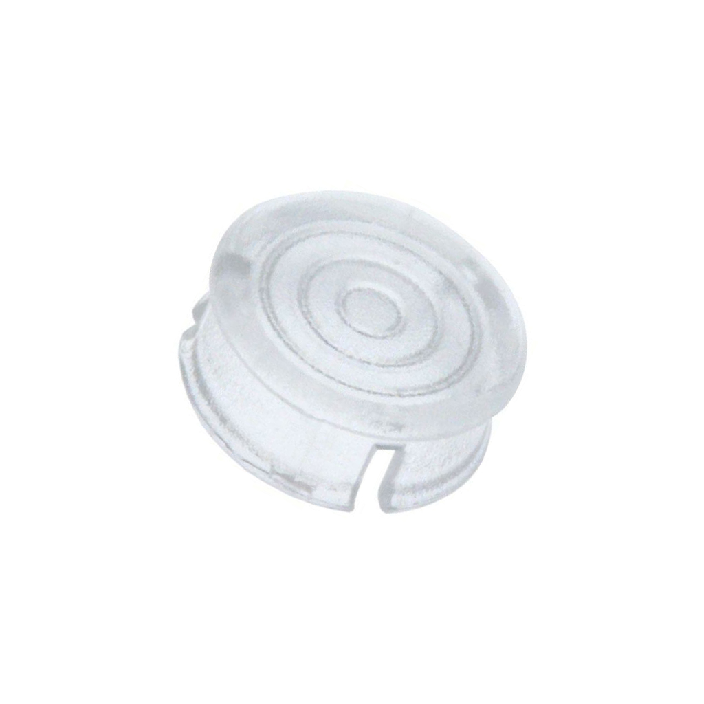 FIX&FASTEN LED lens; round; polycarbonate; transparent