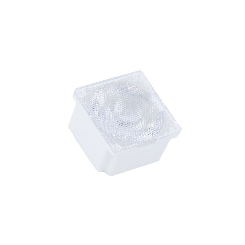 LEDIL LED lens; square; polycarbonate; transparent