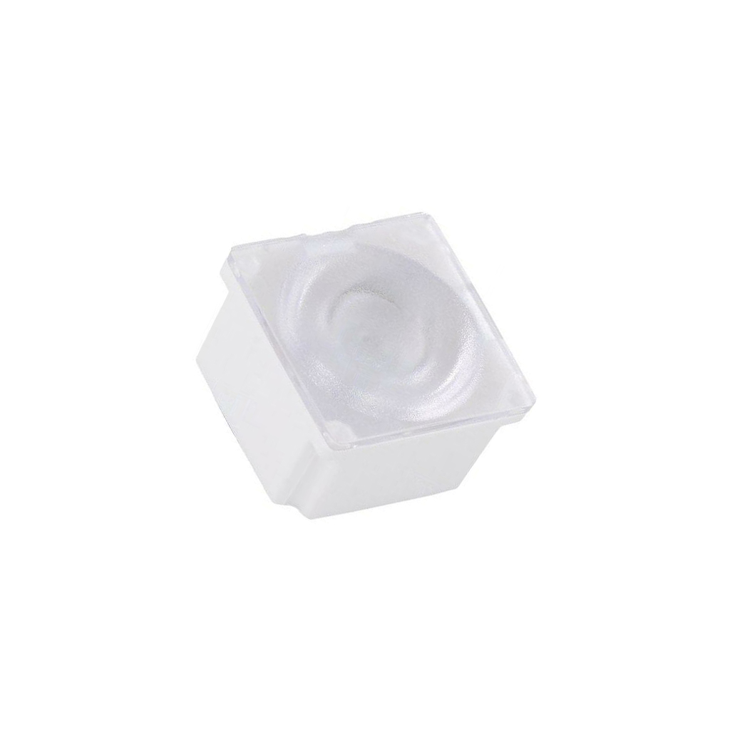 LEDIL LED lens; square; polycarbonate; transparent