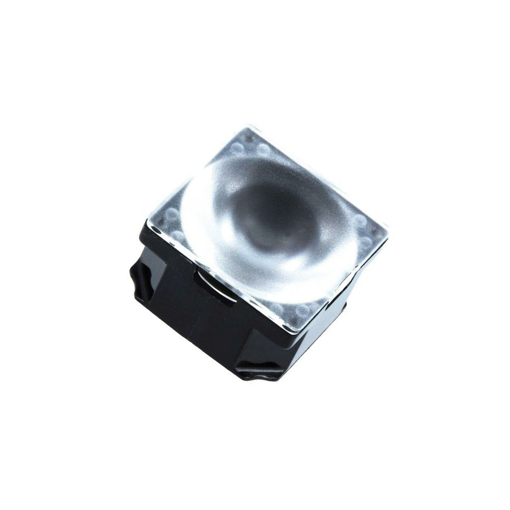 LEDIL LED lens; square; transparent; 13÷19°