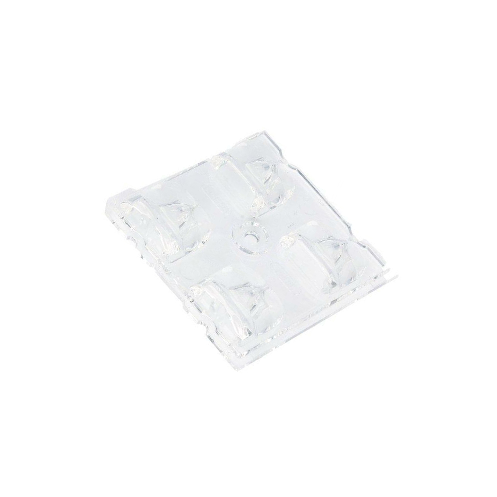 LEDIL LED lens; square; transparent; LED