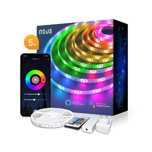 LED lentes komplekts ar Wi-Fi kontrolieri