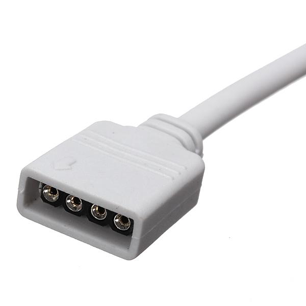 OEM LED lentes savienojums RGB 4-pin