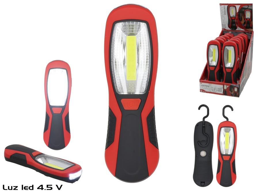 LED lukturītis ar āķi, 4,5