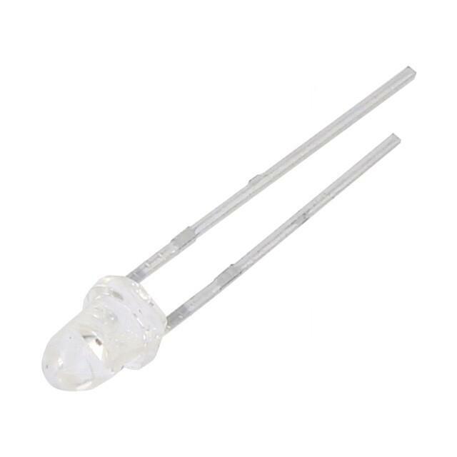 EVERLIGHT LED; orange; 3mm; 188mcd; 25°