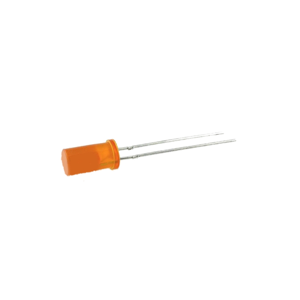 KINGBRIGHT ELECTRONIC LED; orange; 5mm; 3÷7mcd