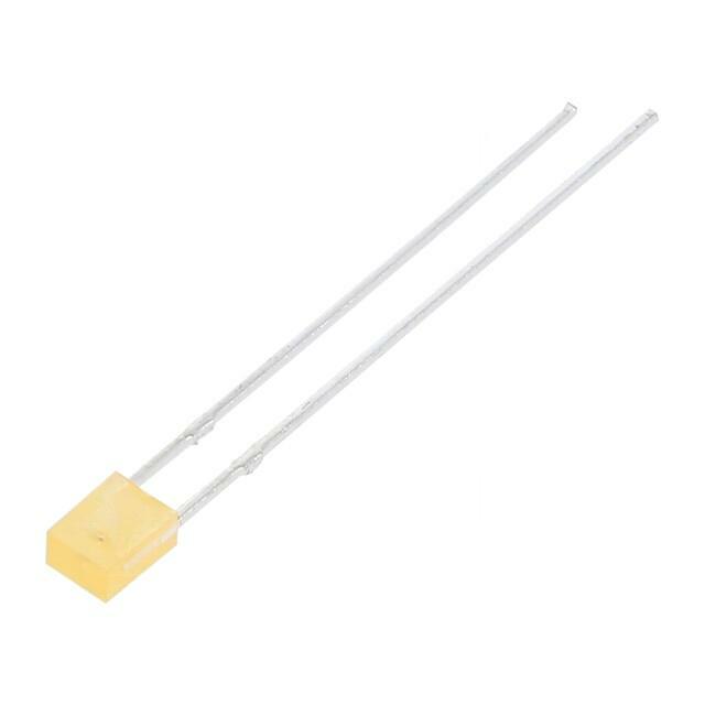 LUCKY LIGHT LED; orange; rectangular; 3