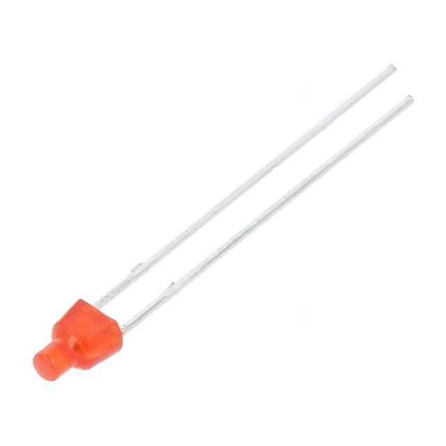 LUMEX LED; red; 2mm; 25mcd; 70°
